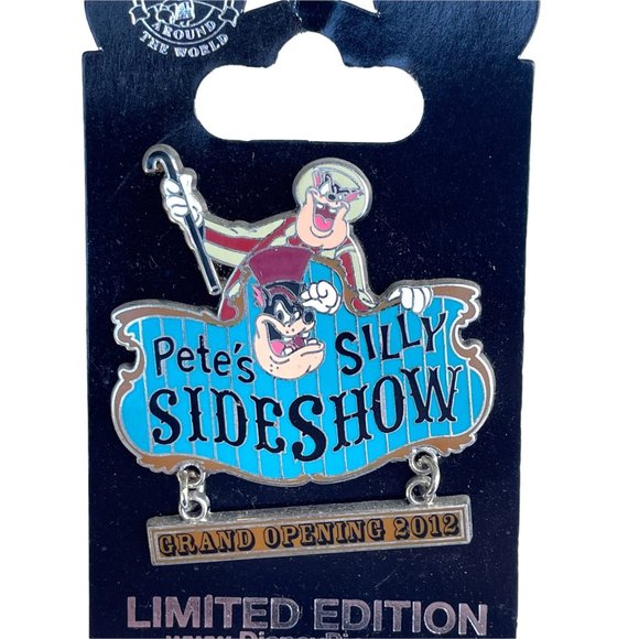 Walt Disney World 2012 New Fantasyland Grand Opening Pete's Silly Sideshow Pin - Picture 4 of 5
